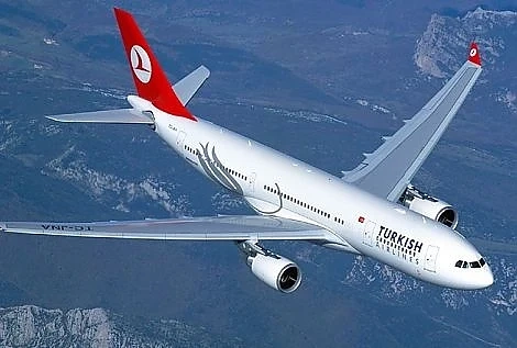 Аварийно кацане на самолет на Turkish Airlines