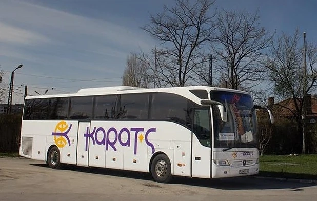 Български автобус се обърна в Унгария