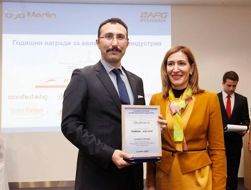Турски авиолинии станаха най-добра авиокомпания на България