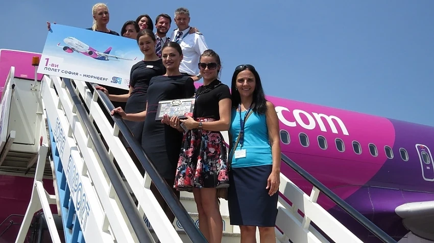 Wizz Air пусна нова линия от София до Нюрнберг