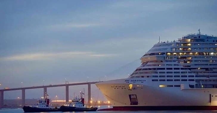 Пуснаха по вода новият круиз Meraviglia