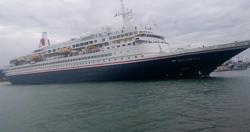 Последен круиз за тази година влиза на Морска гара - Варна 