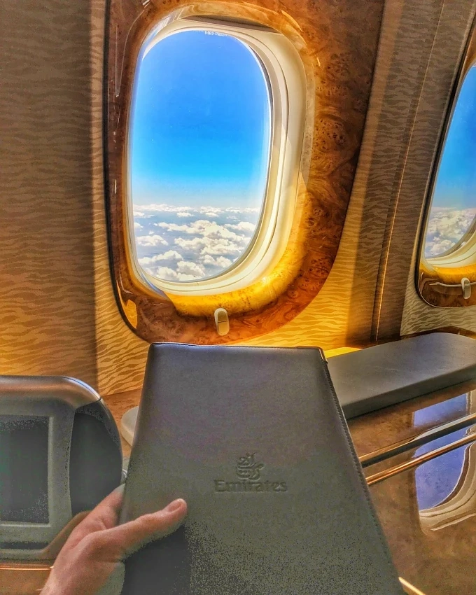 Удоволствието да пътуваш в първа класа на Emirates
