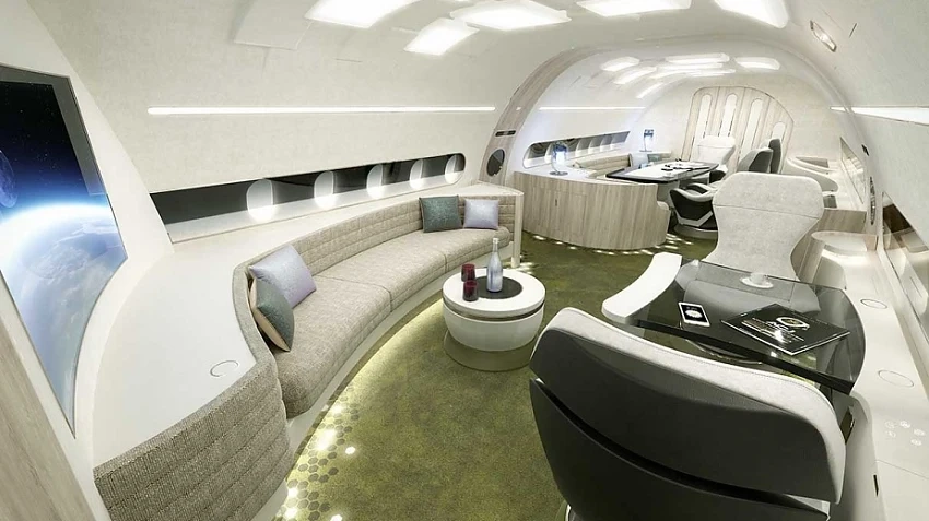 Airbus Corporate Jets конструира нова самолетна кабина