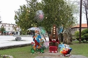 Разкрасиха Банско за Великден