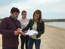Ангелкова провери плаж в Несебър 