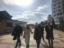  Ангелкова инспектира премахването на незаконни обекти в Слънчев бряг