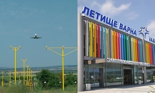 Подменят светлините на Летище Варна