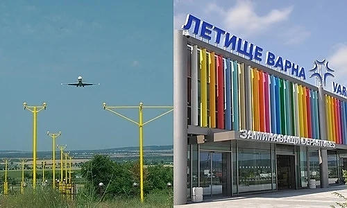 Летище Варна с нова светлинна система 