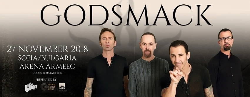 Щатската рок банда Godsmack идват в София