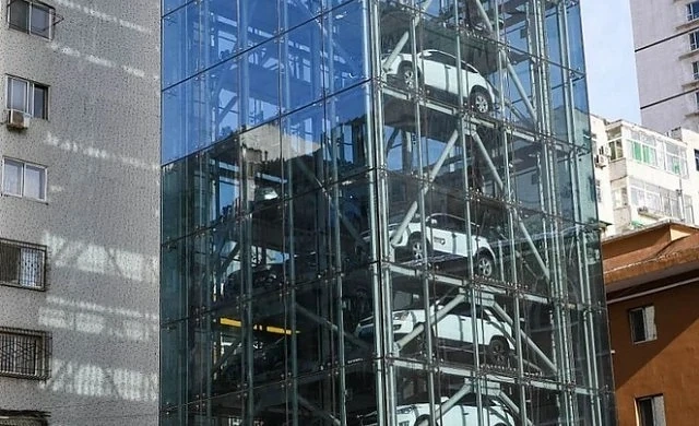 Най-високият паркинг в света