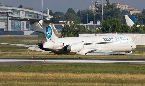 Пътник засне неудачното кацане на самолет на Bravo Airways (ВИДЕО)