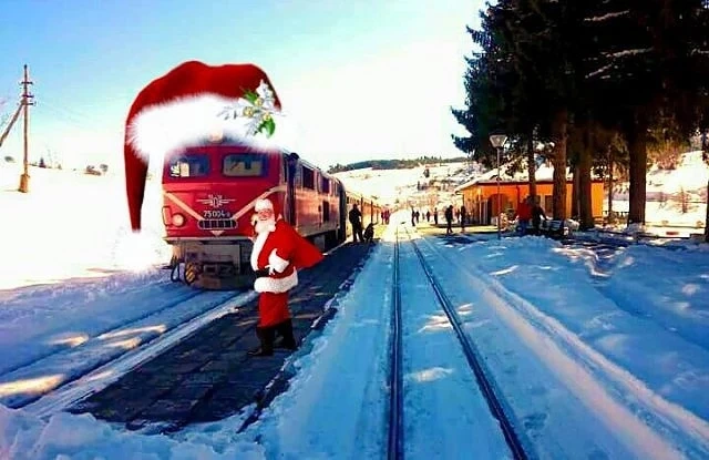 Дядо Коледа тръгва днес с Родопската теснолинейка