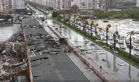 Торнадо удари Анталия