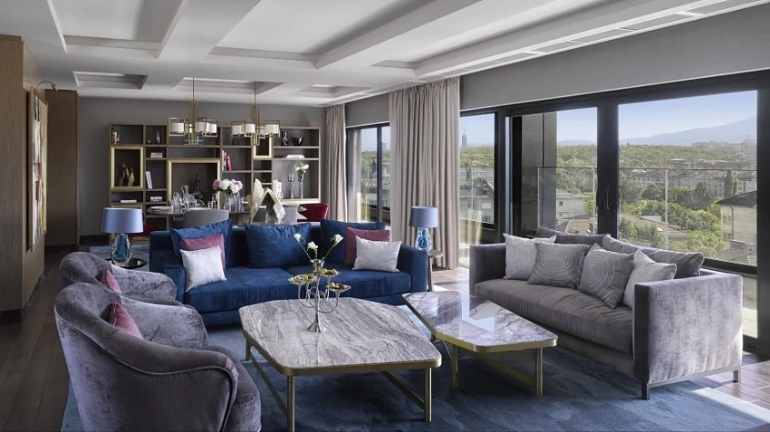 InterContinental Sofia представи новия си президентски апартамент (снимки)