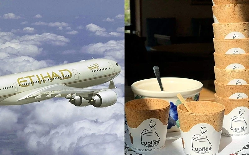 Etihad ще използва български чаши за кафе