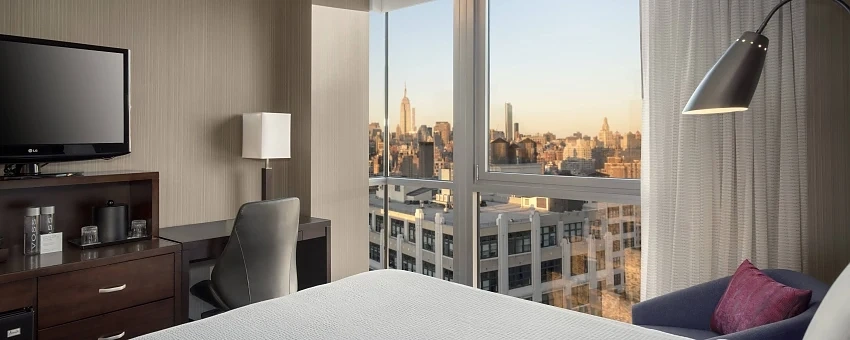 Marriott изгражда най-високия модулен хотел в света в Манхатън