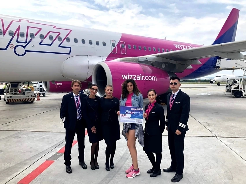 Wizz Air с 15 млн. превозени пътници от България