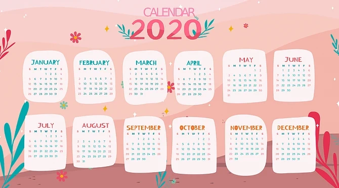 Вижте всички почивни дни през 2020 година! 