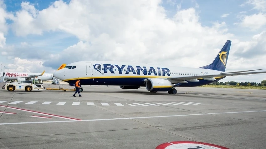 Ryanair възстановява 40% от полетите от 1 юли