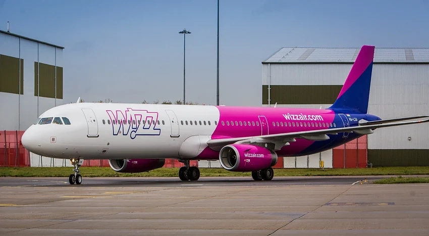 Wizz Air пуска девет нови дестинации от Варна