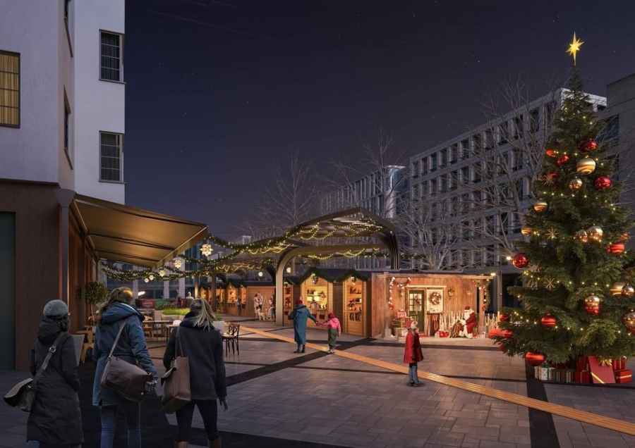 София ще има красив Коледен базар на площад Славейков
