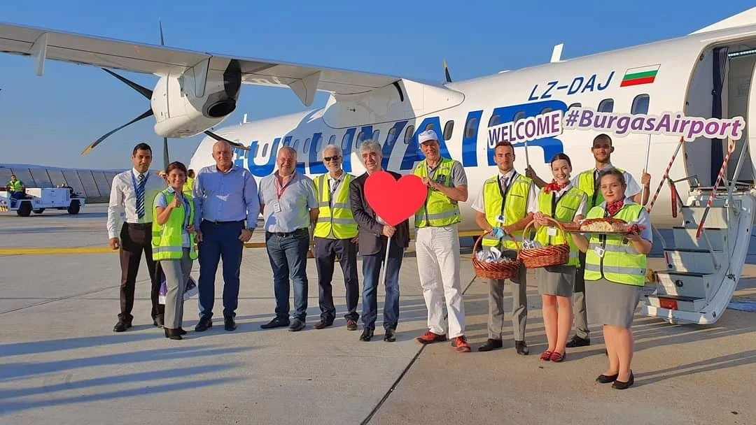 GullivAir започна да лети до Бургас