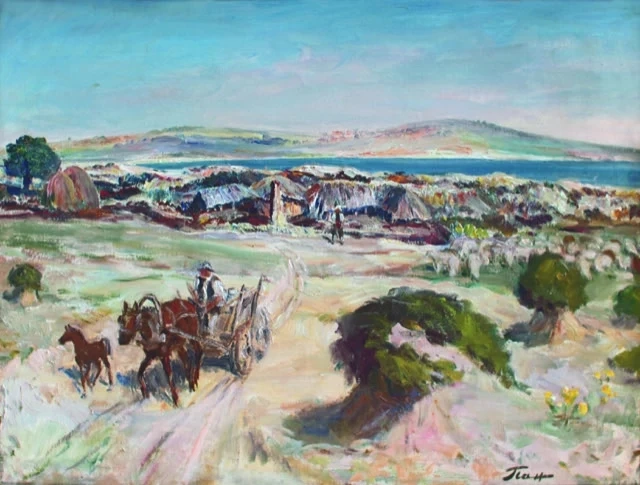 Vivacom Art Hall Оборище 5 представя изложбата Избрани творби от частни колекции /1909 - 1986/ на художника Проф. Панайот Панайотов