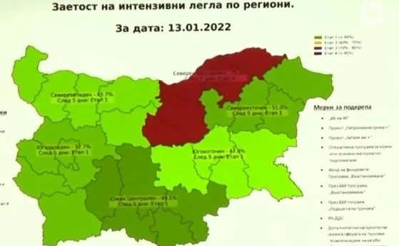 Новият план: Затваряне на бизнеса при 80% заетост на интензивните легла