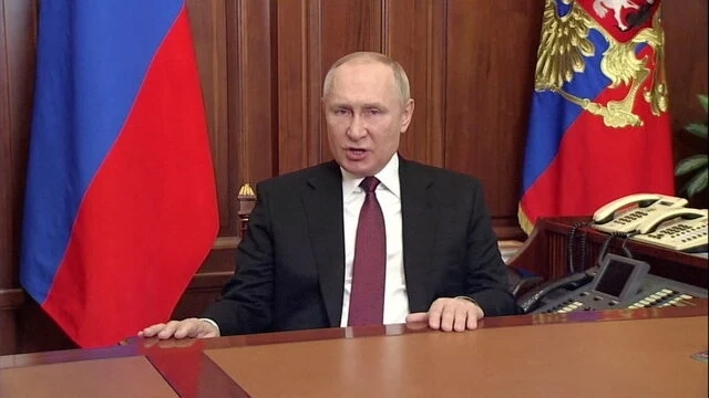 Путин започна война в Украйна