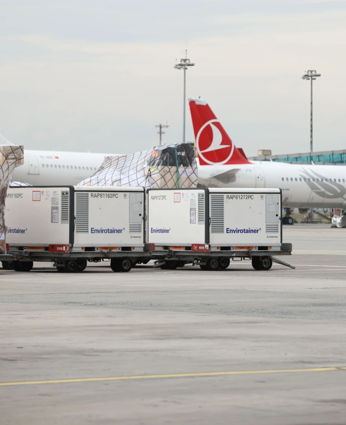 Turkish Cargo достави 335 милиона дози ваксини срещу Covid-19 до 61 страни през 2021 г.