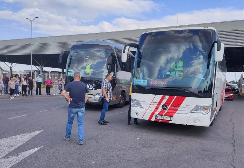 МТ провери 22 автобуса на ГКПП Капитан Андреево