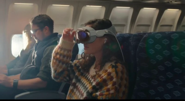 Луксозната авиокомпания Beond предлага на пътниците Apple Vision Pro за забавление на борда