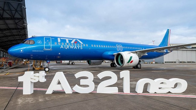 ITA Airways пуска полет Рим - Дакар
