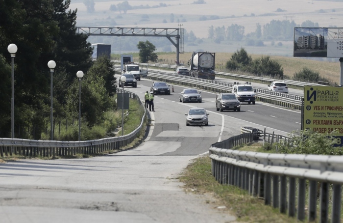 Затварят едното платно на магистрала “Тракия” край Бургас