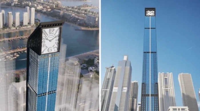 В Дубай строят най-високата часовникова жилищна кула 