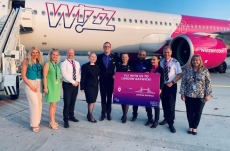 WIZZ AIR извърши първия полет от Варна до Лондон Гетуик