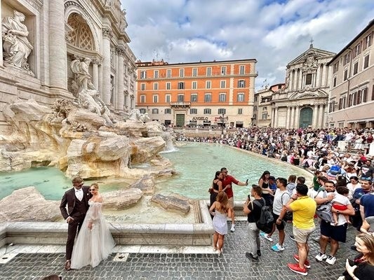 Италия прелива от туристи, рекорд в посещенията на чужденци