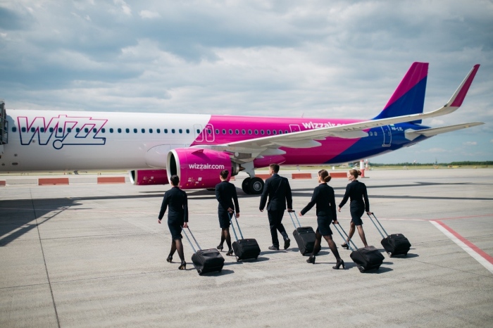 Wizz Air отбелязват 7 години от откриването на базата на авиокомпанията във Варна