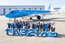 KLM посрещна първия си Airbus A321neo