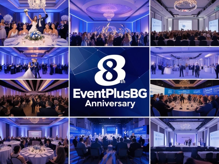 EventPlus.BG отбелязва 8 години и продължава да се развива в сферата на събитийната индустрия