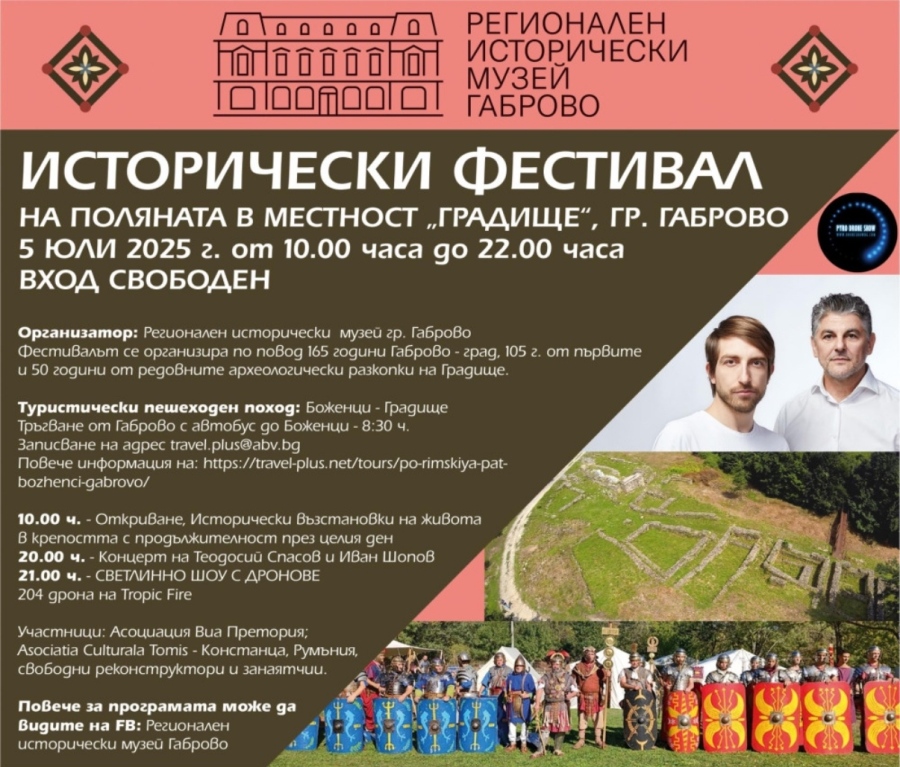 Исторически фестивал Градище ще ни потопи в древните времена около Ранновизантийската крепост