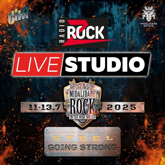 За поредна година Z-Rock изнася своя ефир на  Midalidare Rock In The Wine Valley  11-13 юли 2025  