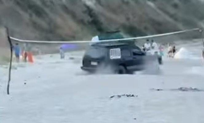 Мирослав Боршош публикува видео с шофьорите, влезли с джипове върху плажа край Паша дере