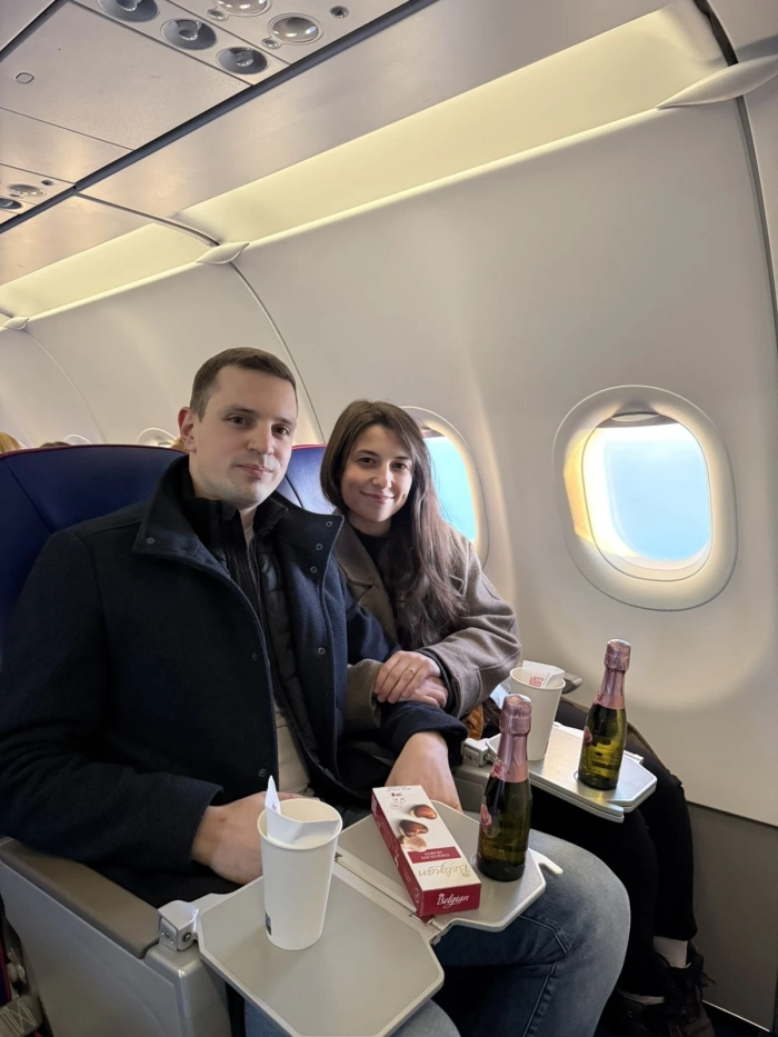 Wizz Air отбеляза Свети Валентин с изненади за двойки по време на полети в Европа
