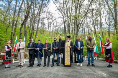 Обновената Алея на свободата в Историческа местност Оборище беше открита, ремонтът е извършен с дарение на стойност над 2 милиона евро