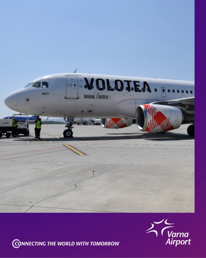 Volotea поднови полетите си от Лил и Нант до Варна