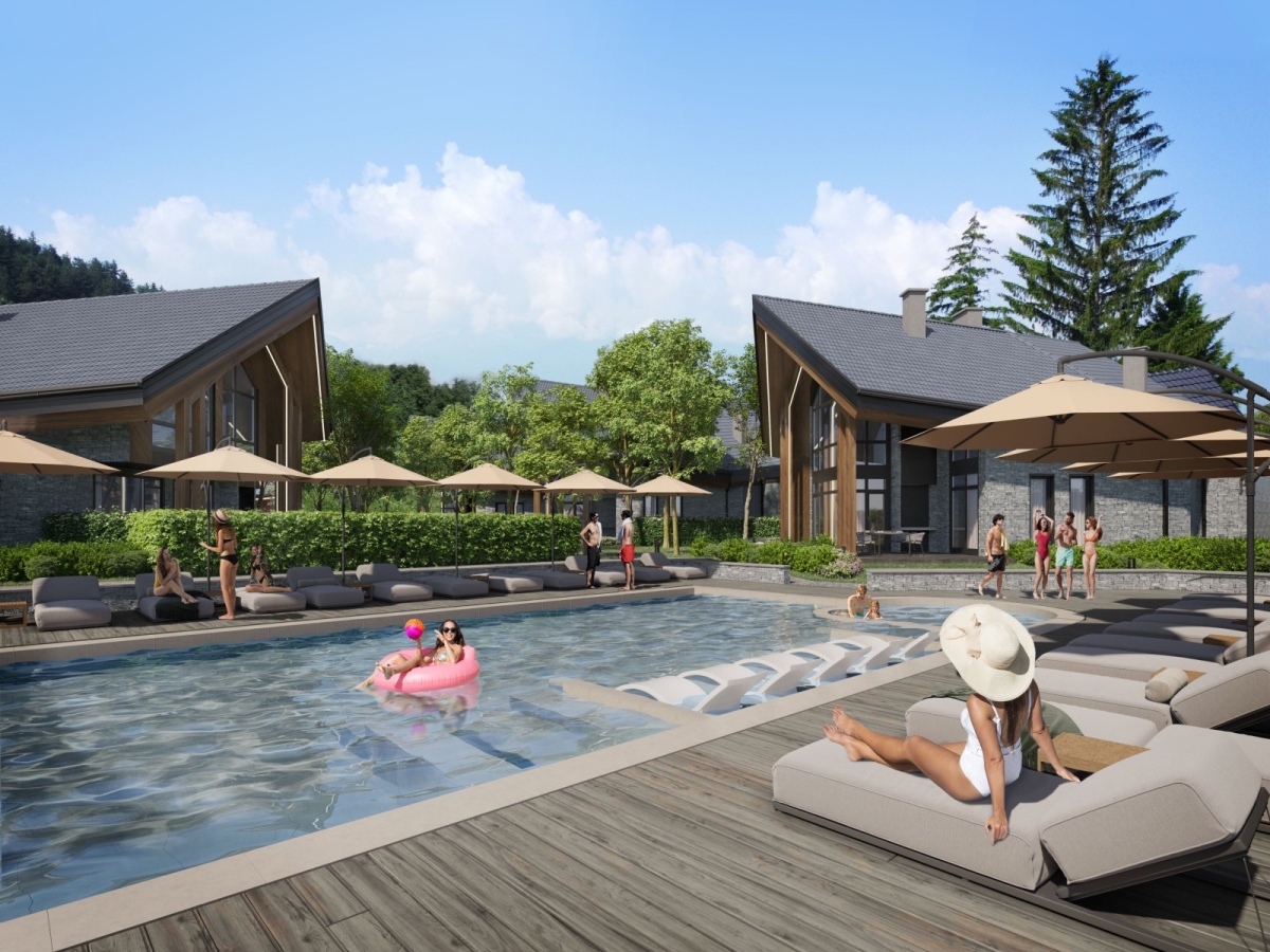 Monte Spa Villas е най-новият комплекс в село Баня край Банско 