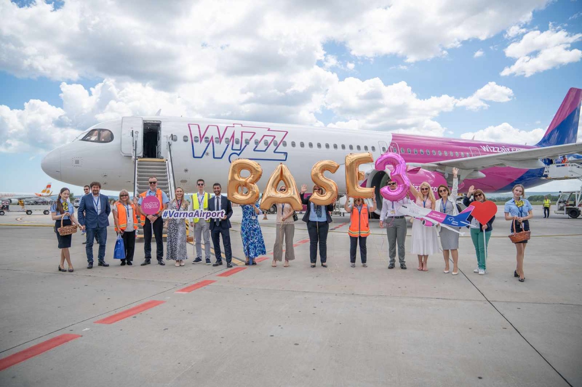 Wizz Air пуска полети от Варна до Атина, Гданск, Вроцлав, Барселона, Дебрецен и Париж 