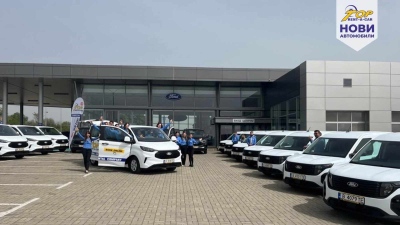 Top Rent A Car разширява автопарка си със 100 нови автомобила Ford